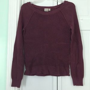 Mudd Maroon Sweater